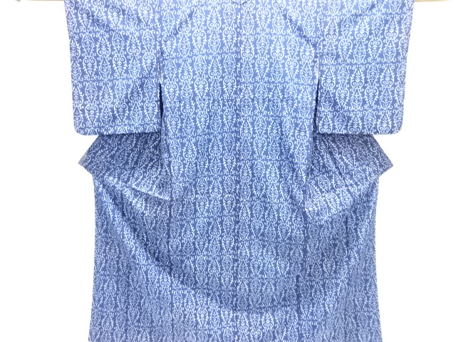 更紗模様小紋着物